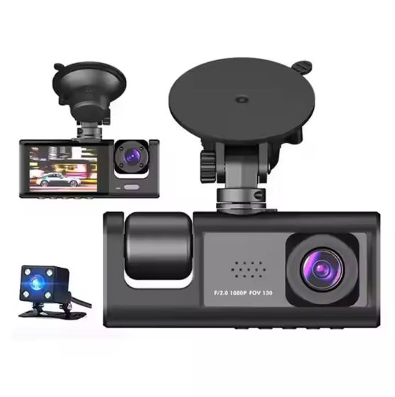 Triple Way Car Video Recorder