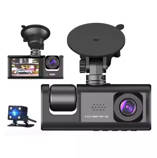 Triple Way Car Video Recorder