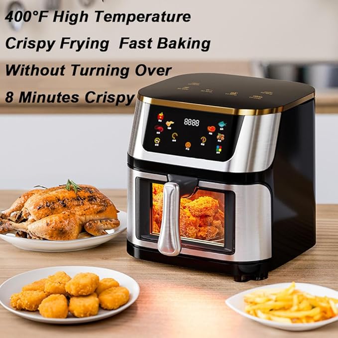 StainlessSteelVisualAirFryer